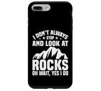 Custodia per iPhone 7 Plus/8 Plus Non smetto sempre di guardare le rocce geologo