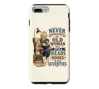 Custodia per iPhone 7 Plus/8 Plus Non sottovalutare mai la vecchia legge ancora libri nei suoi 70 anni