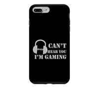 Custodia per iPhone 7 Plus/8 Plus Non ti sento, sono un lettore video con le cuffie
