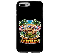 Custodia per iPhone 7 Plus/8 Plus Non toccare i miei pastelli Boricua Coqui