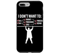 Custodia per iPhone 7 Plus/8 Plus Non voglio vendere comprato elaborato venduto Processo Repai