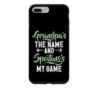 Custodia per iPhone 7 Plus/8 Plus Nonno è il nome e Spoiling is my Game New Grandpa