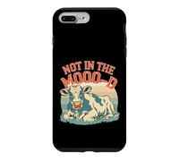 Custodia per iPhone 7 Plus/8 Plus Not In The Moo-d Moo-d Mucca Divertente Sarcastico Bovino
