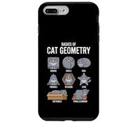 Custodia per iPhone 7 Plus/8 Plus Nozioni di base della geometria del gatto Insegnante di matematica di ritorno