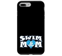 Custodia per iPhone 7 Plus/8 Plus Nuotatore d'acqua a forma di cuore per piscina nuoto e immersioni