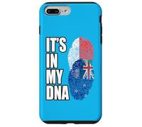 Custodia per iPhone 7 Plus/8 Plus Nuova Zelanda E Malgascio Mix DNA Heritage Flag