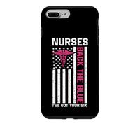Custodia per iPhone 7 Plus/8 Plus Nurse Back The Blue I've Got Your Six American Flag
