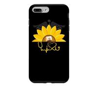 Custodia per iPhone 7 Plus/8 Plus Nurse Gifts - Girasole Nurses Heartbeat Nursing RN Day