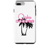 Custodia per iPhone 7 Plus/8 Plus OAHU HAWAII UNITED STATES Palma retrò