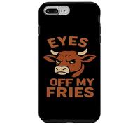 Custodia per iPhone 7 Plus/8 Plus Occhi fuori dalle mie patatine fritte - Angry B