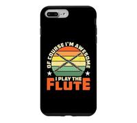 Custodia per iPhone 7 Plus/8 Plus Of Course I'm Awesome Loves Marching Band Flauti a fiato