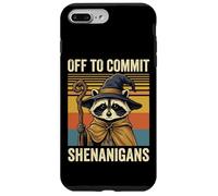 Custodia per iPhone 7 Plus/8 Plus Off To Commit Shenanigans Raccoon