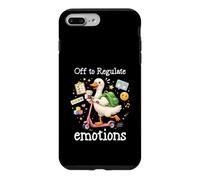 Custodia per iPhone 7 Plus/8 Plus Off To Regulate Emotions Duck Scooter Consigli per la salute mentale