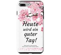 Custodia per iPhone 7 Plus/8 Plus Oggi è una bella giornata, soddisfazione, tedesco