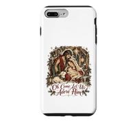 Custodia per iPhone 7 Plus/8 Plus Oh Vieni, lasciaci adorare il presepe