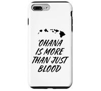 Custodia per iPhone 7 Plus/8 Plus Ohana non è solo sangue - Patrimonio locale delle Hawaii