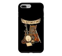 Custodia per iPhone 7 Plus/8 Plus OLD TIME TUNE Banjo Violino Musica Folk