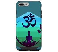 Custodia per iPhone 7 Plus/8 Plus OM Universo All'interno di Aum Meditazione Yoga Spirituale