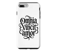 Custodia per iPhone 7 Plus/8 Plus Omnia Vincit Amor Latin Love conquista tutti