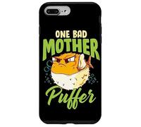 Custodia per iPhone 7 Plus/8 Plus One Bad Mother Puffer Hilarious & Cute Puffer Fish