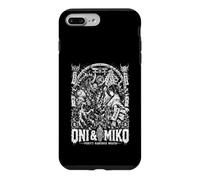 Custodia per iPhone 7 Plus/8 Plus Oni e Miko Purity bandisce l'ira mitica giapponese