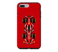 Custodia per iPhone 7 Plus/8 Plus Open Wheel Race Car Top View Motorsport Speed Art