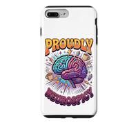Custodia per iPhone 7 Plus/8 Plus Orgogliosamente Neurospicy Cervello Colorato ADHD Neurodiversità Gioia