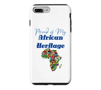 Custodia per iPhone 7 Plus/8 Plus Orgoglioso patrimonio africano cultura radici e identità design