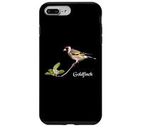 Custodia per iPhone 7 Plus/8 Plus Ornitologia degli uccelli cardellini europei