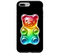 Custodia per iPhone 7 Plus/8 Plus Orsetto gommoso Candy Rainbow
