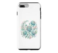 Custodia per iPhone 7 Plus/8 Plus Ortensia Pastello Barriera Corallina Mare