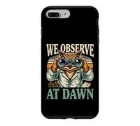 Custodia per iPhone 7 Plus/8 Plus Osserviamo All'alba Owl Birdwatching Watchers