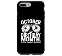 Custodia per iPhone 7 Plus/8 Plus Ottobre è il mese del mio compleanno