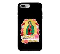 Custodia per iPhone 7 Plus/8 Plus Our Lady Virgen De Guadalupe Saint Virgin Mary Roses Flowers