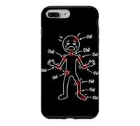 Custodia per iPhone 7 Plus/8 Plus Ow Ow Ow Divertente Umorismo per la consapevolezza del dolore cronico