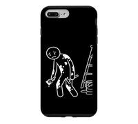 Custodia per iPhone 7 Plus/8 Plus Ow Ow Ow Funny Stickman Humorous Consapevolezza del dolore cronico