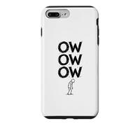 Custodia per iPhone 7 Plus/8 Plus Ow Ow Ow Stick Man Figura Divertente Dolore Cronico Umorismo Meme 12