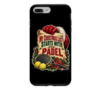Custodia per iPhone 7 Plus/8 Plus Padel Natale Lista dei desideri