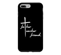Custodia per iPhone 7 Plus/8 Plus Padre Maestro Amico Gesù Croce Cristiana