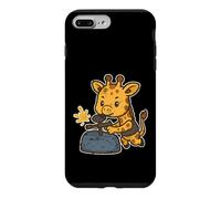 Custodia per iPhone 7 Plus/8 Plus Paintball Giraffe Mascotte Squadra
