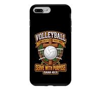 Custodia per iPhone 7 Plus/8 Plus Pallavolo Servire Con Scopo Giocatore Grafica