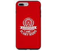 Custodia per iPhone 7 Plus/8 Plus Parco divertimenti Avventura Giostre spaventose Grafica divertente