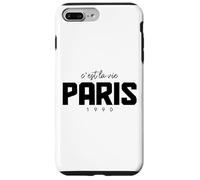 Custodia per iPhone 7 Plus/8 Plus Parigi Francia C'est La Vie Souvenir francese