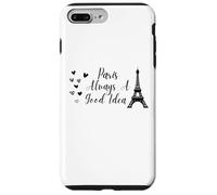 Custodia per iPhone 7 Plus/8 Plus Paris Always A Good Idea Eiffel Tower in France
