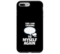 Custodia per iPhone 7 Plus/8 Plus Parlare con me Umorismo introverso divertente pensiero eccessivo