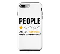 Custodia per iPhone 7 Plus/8 Plus People One Star Absolute Nightmare Would Not Recommend