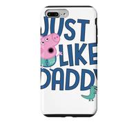 Custodia per iPhone 7 Plus/8 Plus Peppa Pig Just Like Daddy Festa del papà
