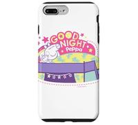 Custodia per iPhone 7 Plus/8 Plus Peppa Pig Night