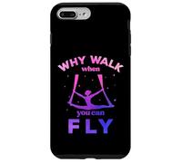 Custodia per iPhone 7 Plus/8 Plus Perché camminare quando puoi volare, volare yoga aereo, sete aeree