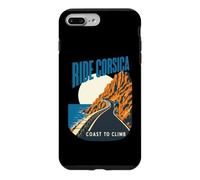 Custodia per iPhone 7 Plus/8 Plus Percorri la costa ciclabile della Corsica per scalare il percorso dell'isola